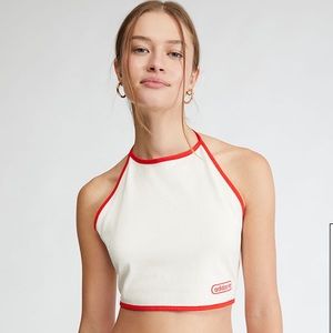 adidas Retro Tie Halter Top